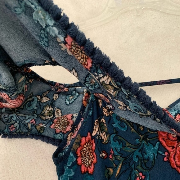 XHILARATION off-shoulder Floral Dress, S - Picture 14 of 16